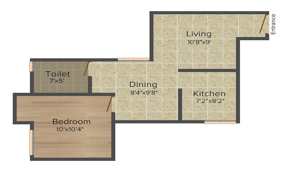 Reputed Builder Ashwini Heights Floor Plan