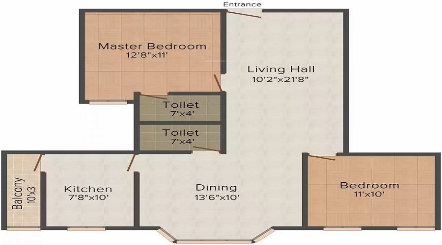 Aditya Pranavam Floor Plan