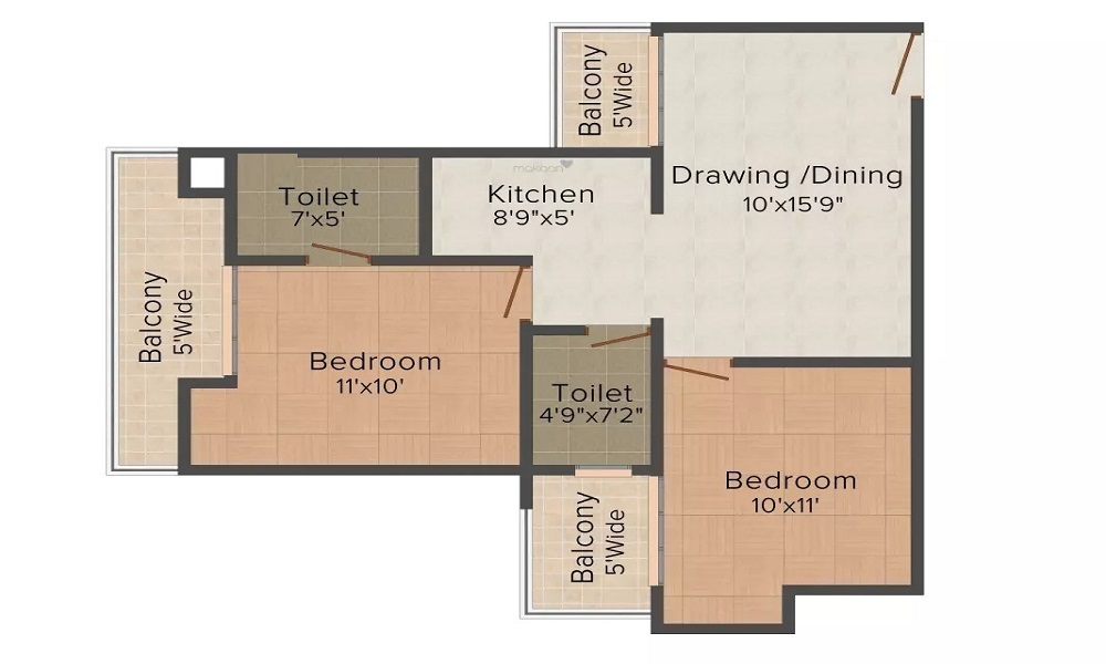 Reputed Builder Genesis Meadows Floor Plan