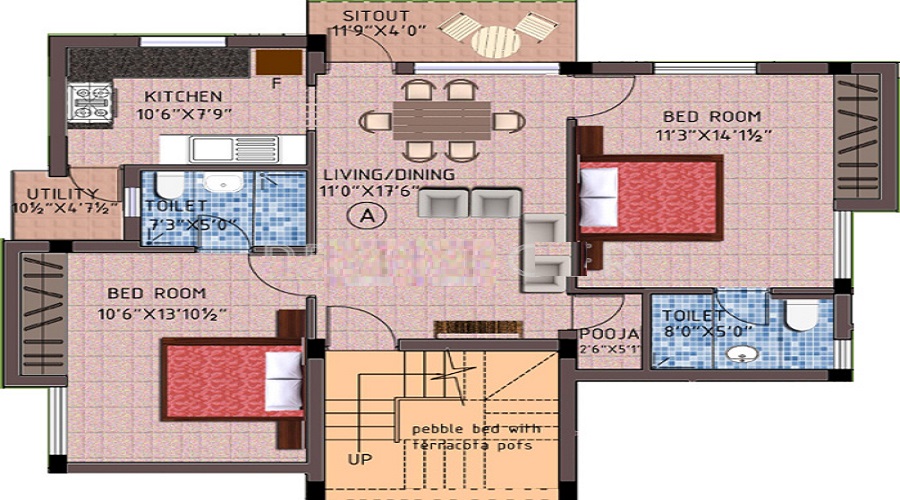 Apaar Paradise Floor Plan