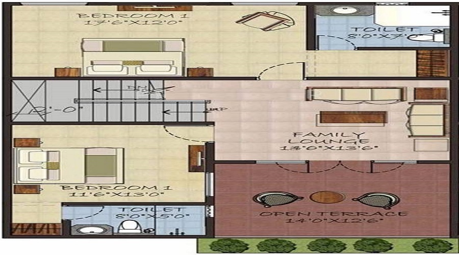 Sumanth Sreshta Swaminathan Nagar Villa Floor Plan