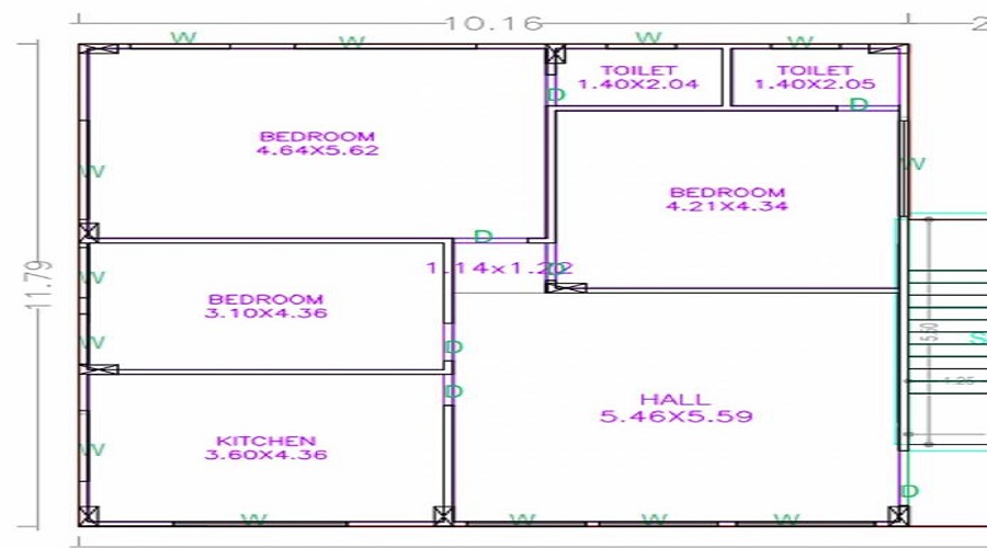 Dhathri Golden Tulip Floor Plan
