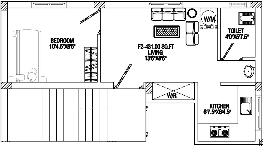 CC Builders Sunshine Floor Plan