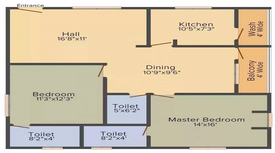 Comfort Homes Floor Plan