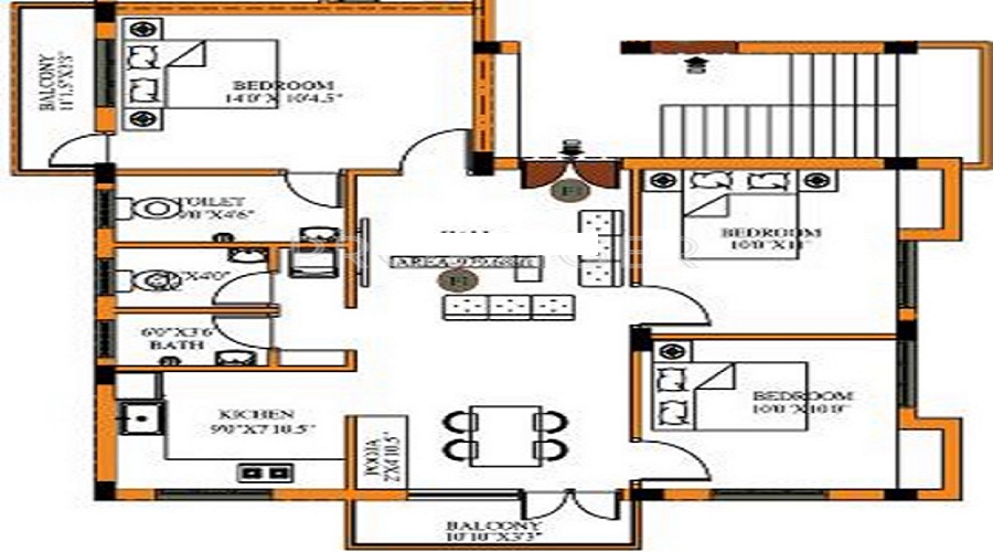 JKB Sri Gokulam Floor Plan