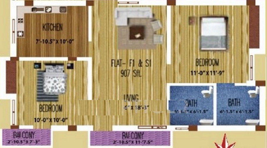 Hari Panchvati Floor Plan