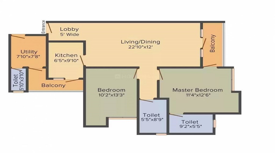 Omaxe Galaxy Floor Plan