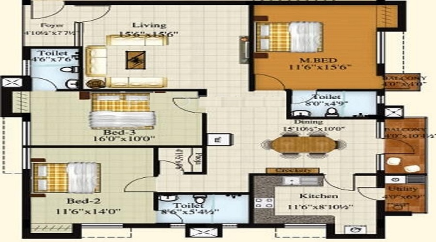Royal Srishti Floor Plan
