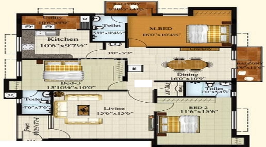 Royal Srishti Floor Plan
