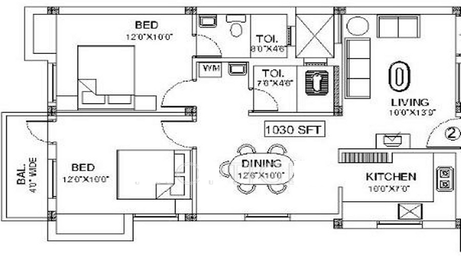 Nivedha Devaraj Floor Plan