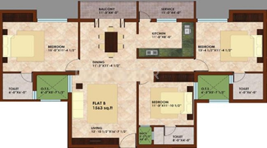 KCee Kailash Floor Plan