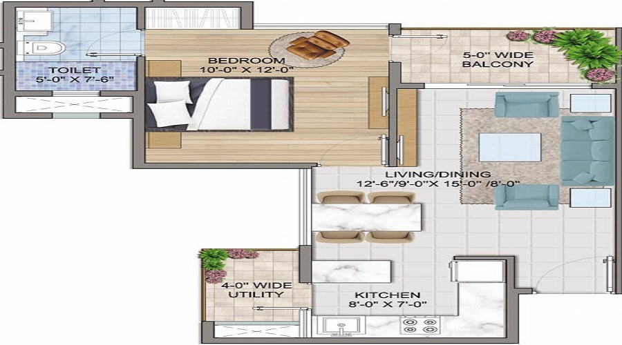 Imperia Prideville Floor Plan