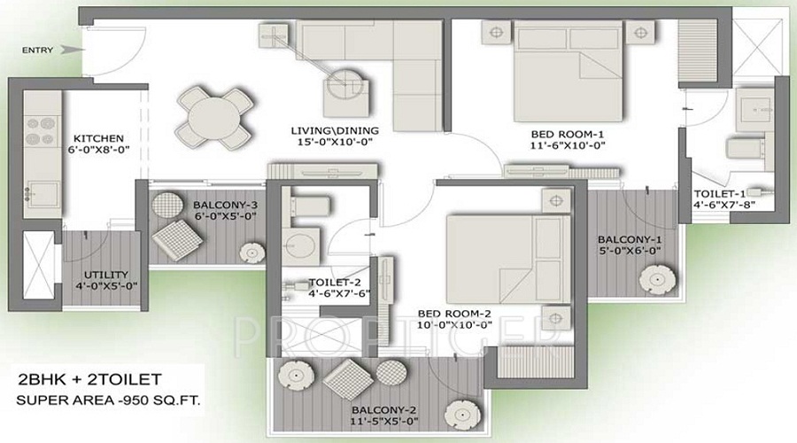 Unnati World Floor Plan
