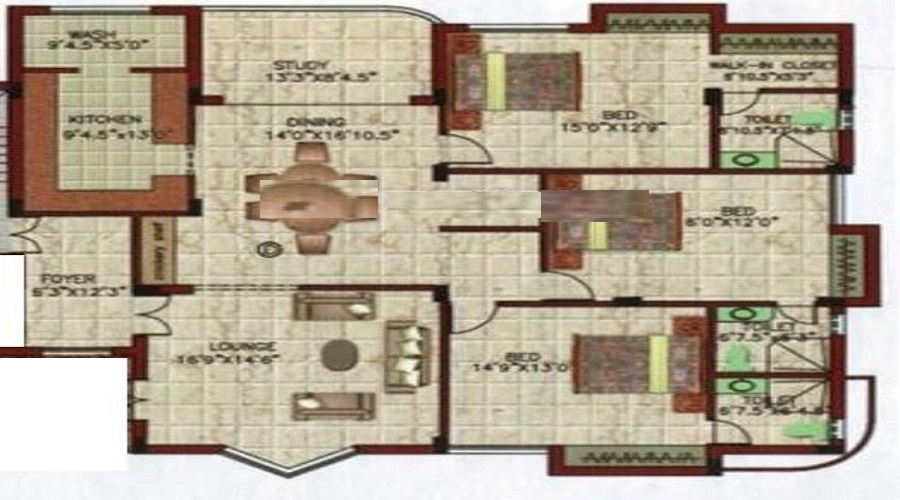 Casagrand Palacio Floor Plan