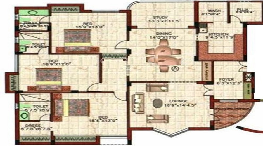 Casagrand Palacio Floor Plan