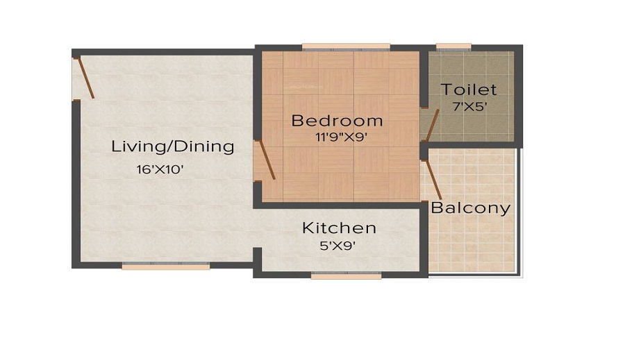 Grow Aman Apartment Floor Plan