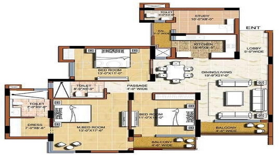 Omaxe Grand Floor Plan