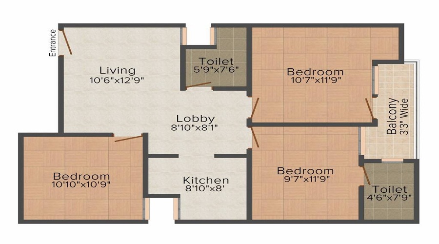 VA Vaishnavi Homes IX Floor Plan