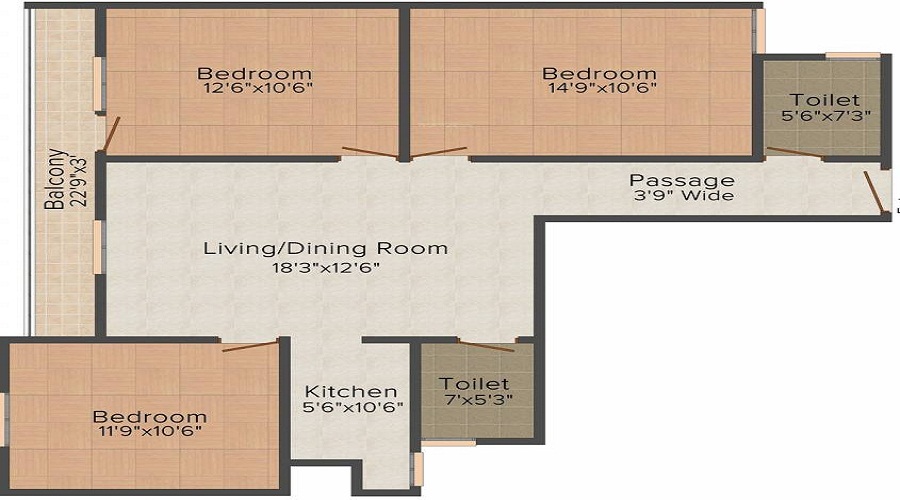 Suryodaya Green Space Floor Plan