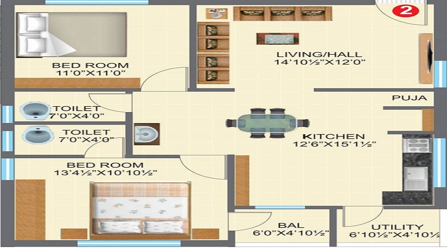 Nava Golden Springs Floor Plan