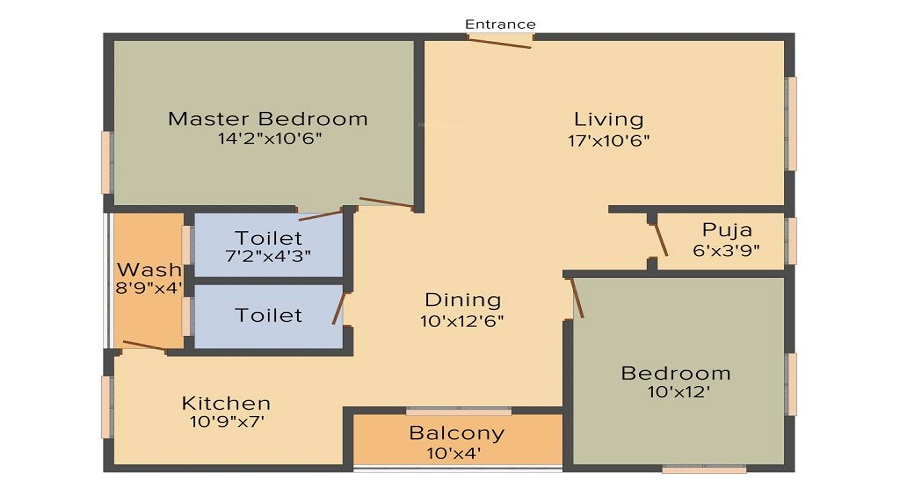 Shriya Pearls Floor Plan