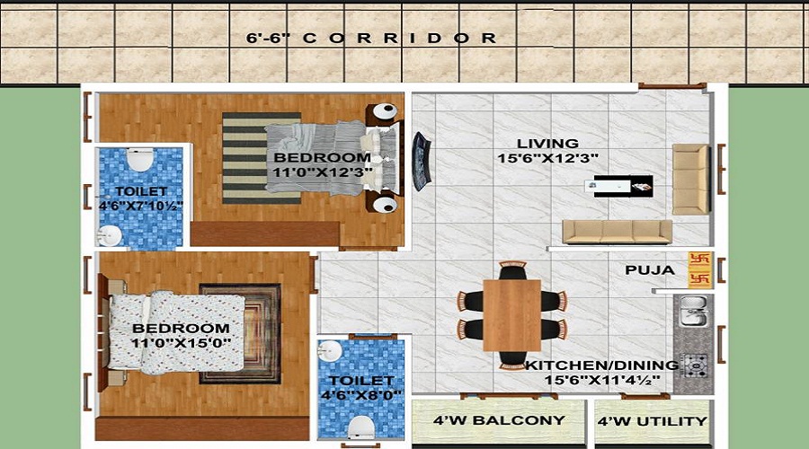 Tripura Galaxy Floor Plan