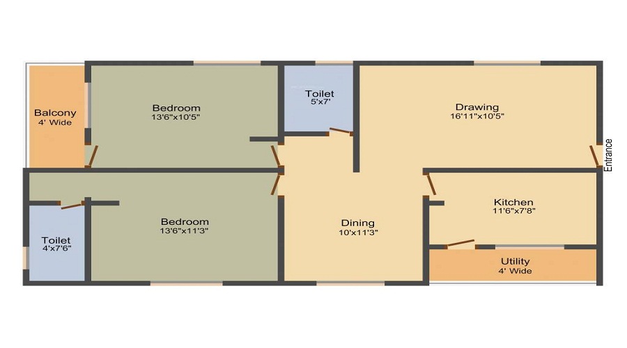 Anuhar Purple Tunes Floor Plan