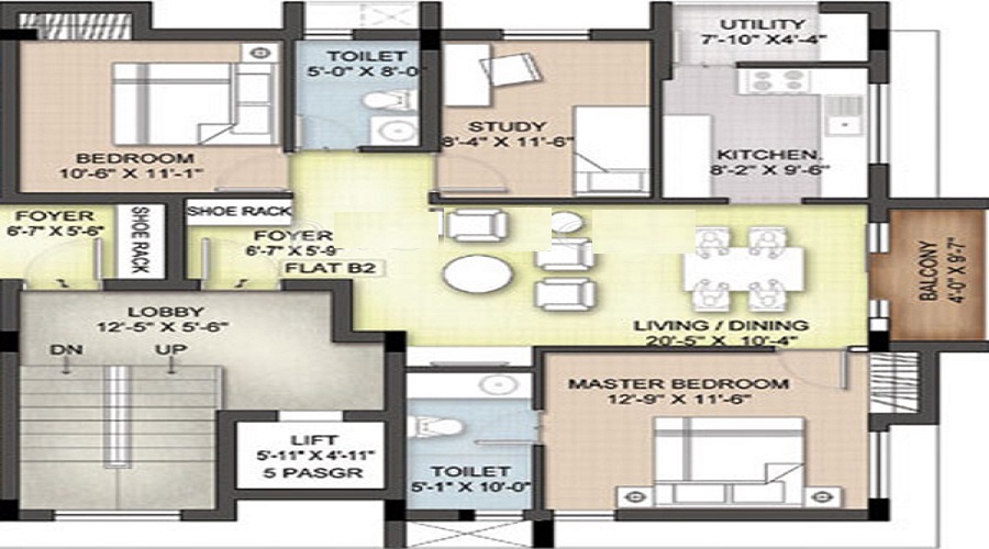 Sreerosh Rhea Floor Plan