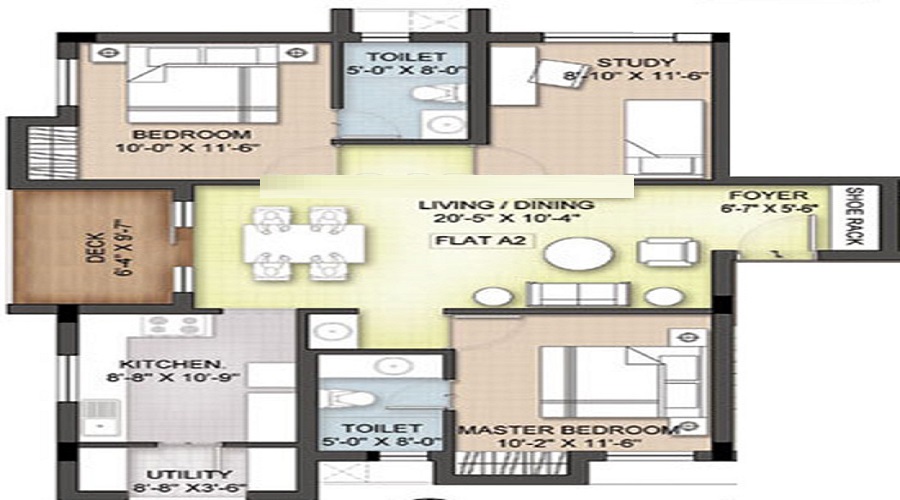 Sreerosh Rhea Floor Plan