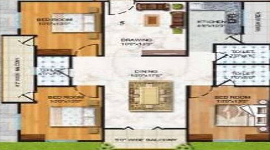 Crescent Paramount Floor Plan