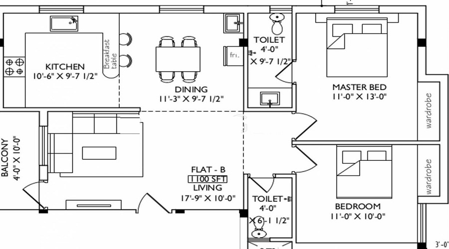 Rahul Harmony Floor Plan