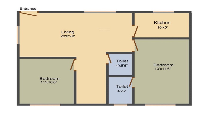 Gothic Alpine Serenity Floor Plan