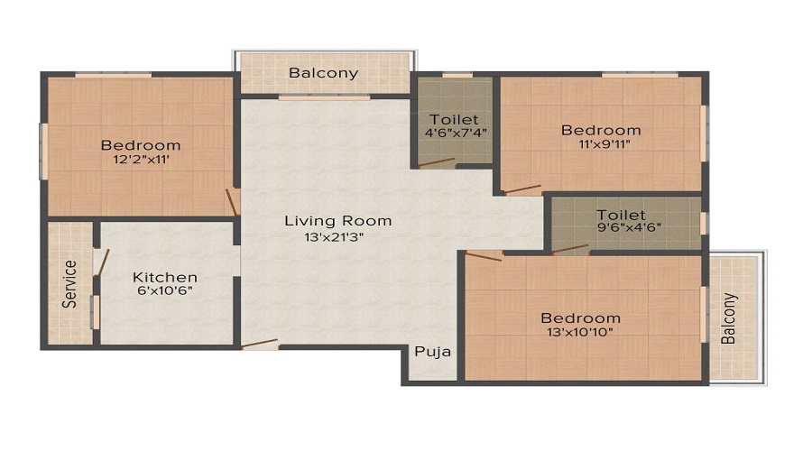 Sreenivas Elliots Floor Plan