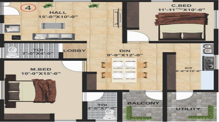 Cyber Lake Vision Floor Plan