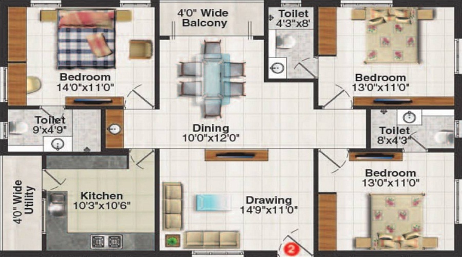 Nischal Nivriti Floor Plan