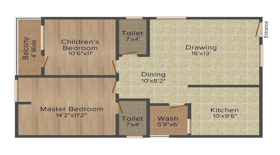 Haneesh Mjr Solitaire Floor Plan