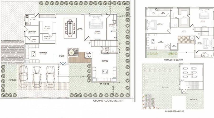 Keerthi Westwinds Floor Plan
