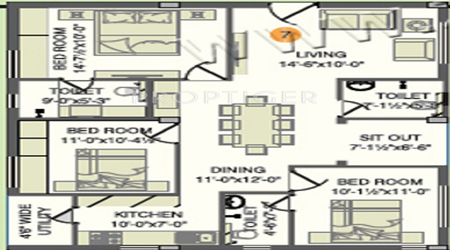 Alekhya Earth Song Floor Plan