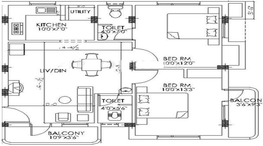 Pushkar The Water Front Floor Plan