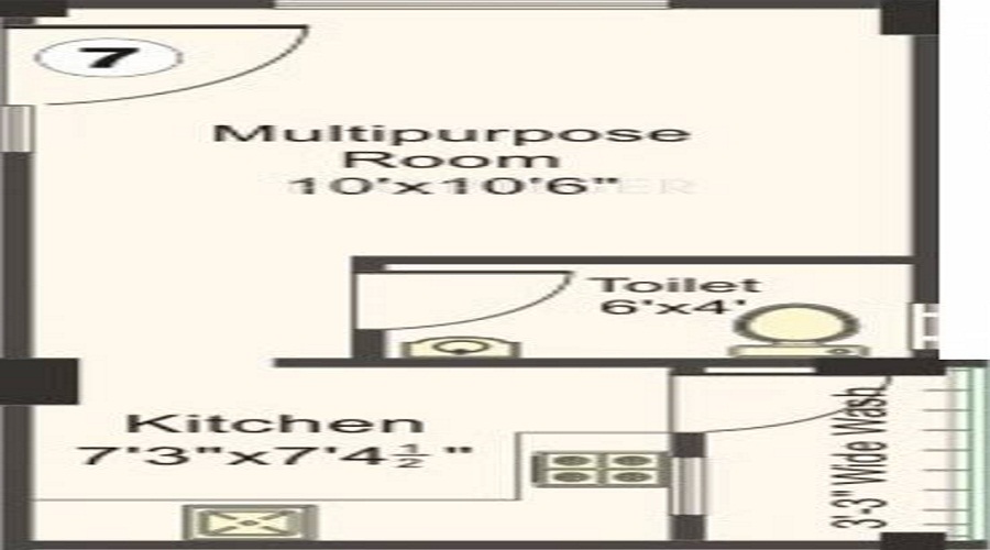 Sumashaila Vaddepally Enclave Floor Plan