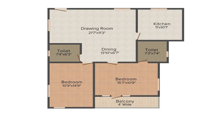 Kolla Luxor Heights Floor Plan