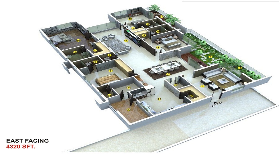 Vamsiram Jyothi Cosmos Floor Plan