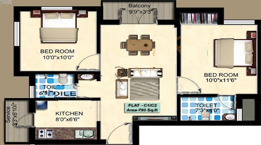 JBM MANAS Floor Plan