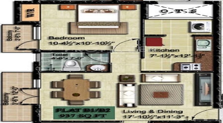 JBM Myst Floor Plan