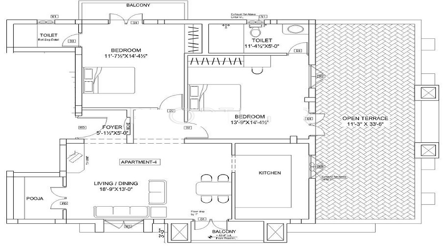 Pushkar Ashwathi Floor Plan