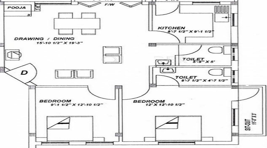 Pushkar Park Villa Floor Plan