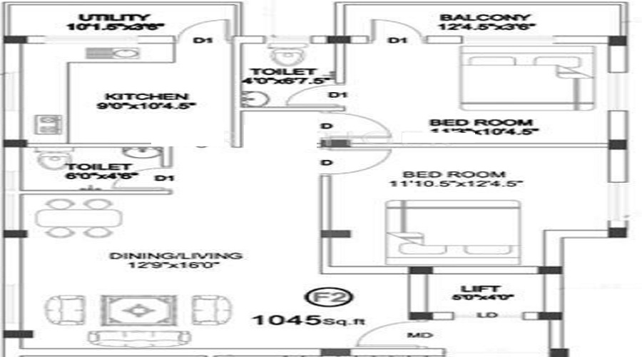 EGB Hamsa Floor Plan