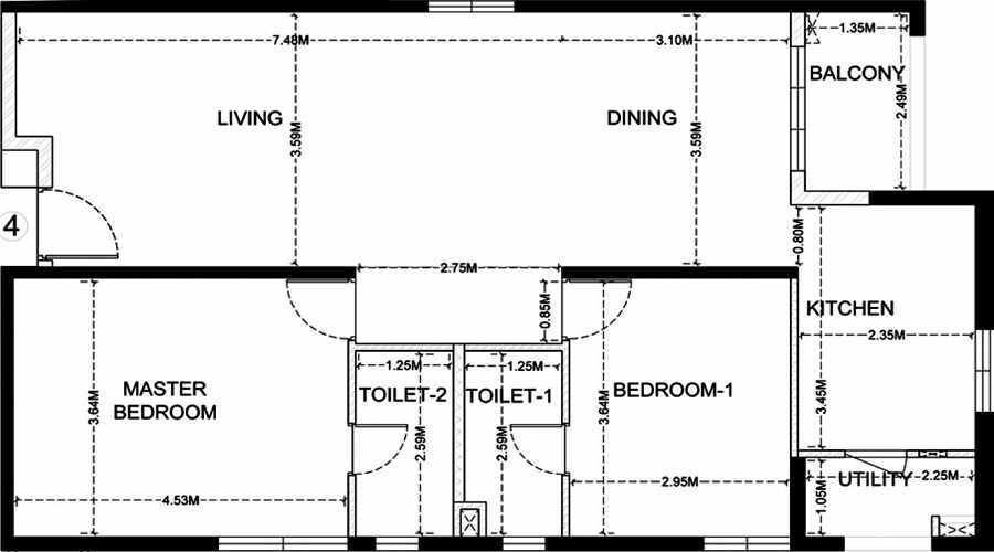 Incor Pearl At City Floor Plan