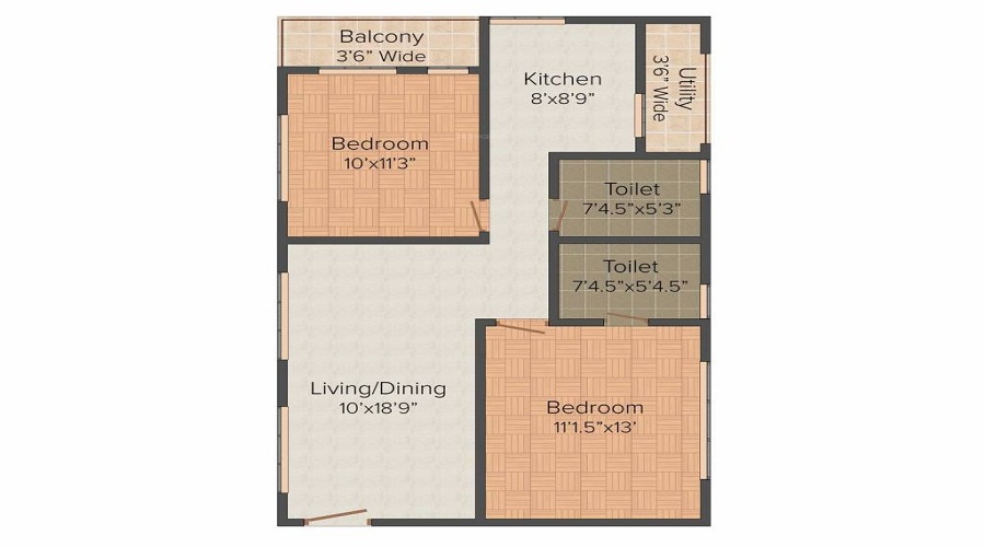 Aryamitra Aerium Floor Plan