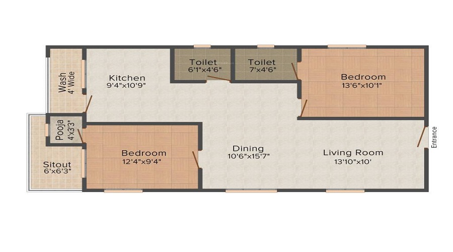 Aryamitra Trenton Park Floor Plan
